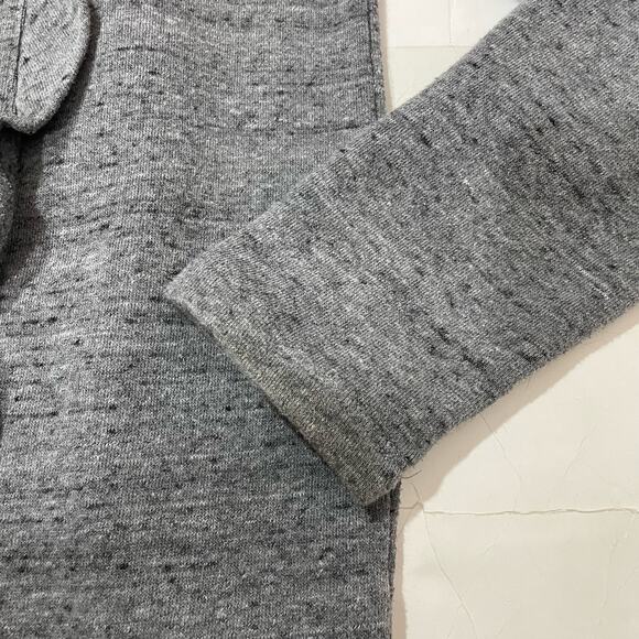 J. Crew Mercantile Ruffle Trimmed Pullover - Gray - XS - Picture 11 of 12